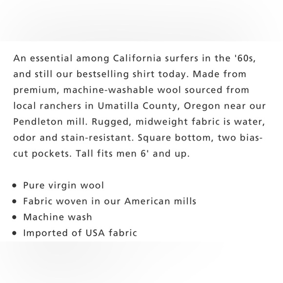 Pendleton THE ORIGINAL BOARD SHIRT 100% Virgin Wool - Picture 7 of 16